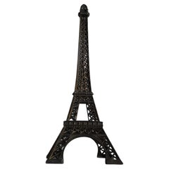 Pariser Eiffelturm aus Messing aus den frühen Sechziger Jahren