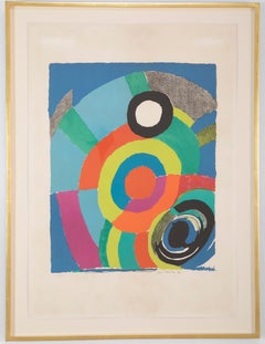 « Tourbillion. 1979 », lithographie en couleurs de Sonia Delaunay