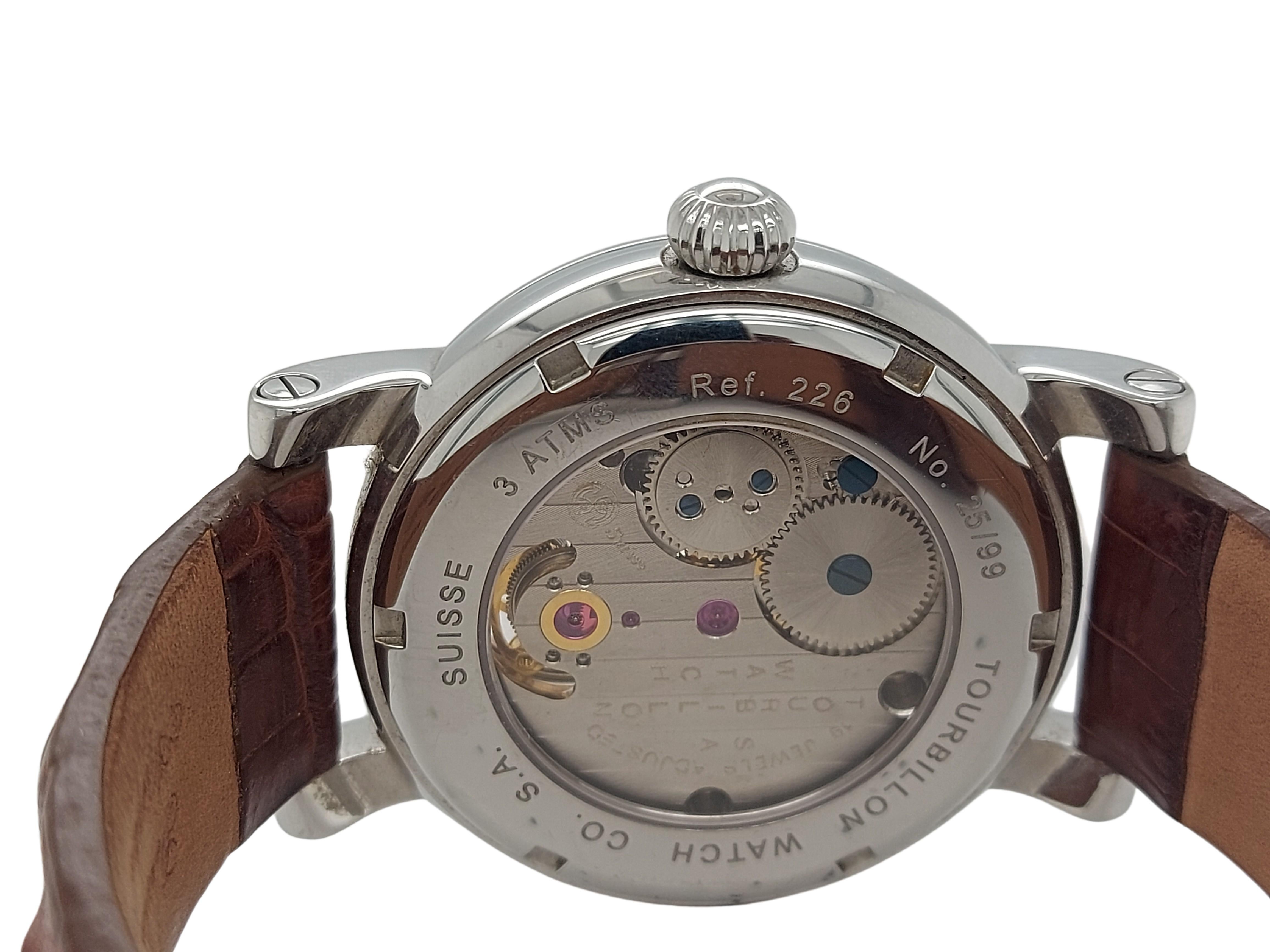 Women's or Men's Tourbillon Cecil Purnell Limited Edition, Ref 226, Limited