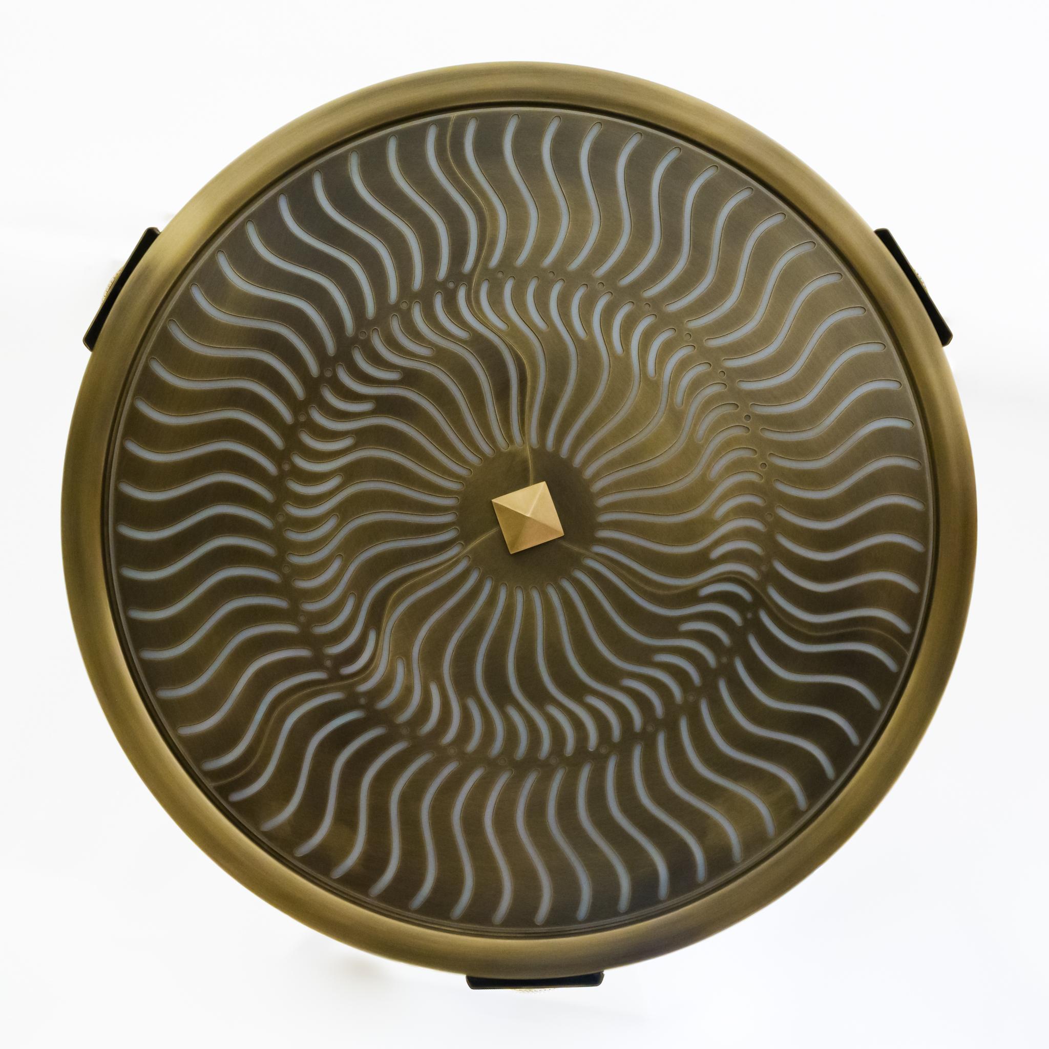 Tourbillon Swirl Pendant by David Duncan Studio In New Condition For Sale In New York, NY