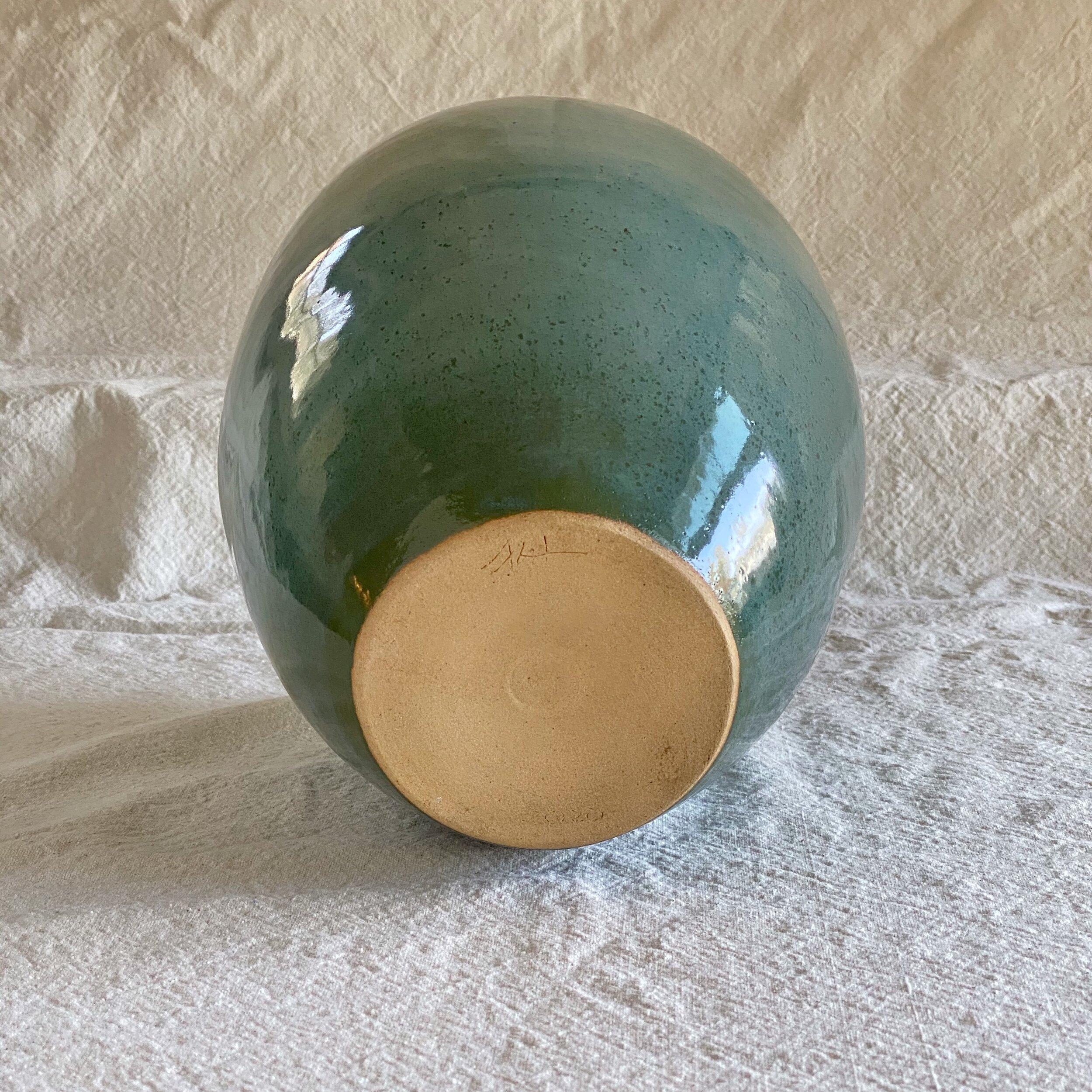 Contemporary Tourmaline #10 Ceramic Vessel by Thom Lussier For Sale