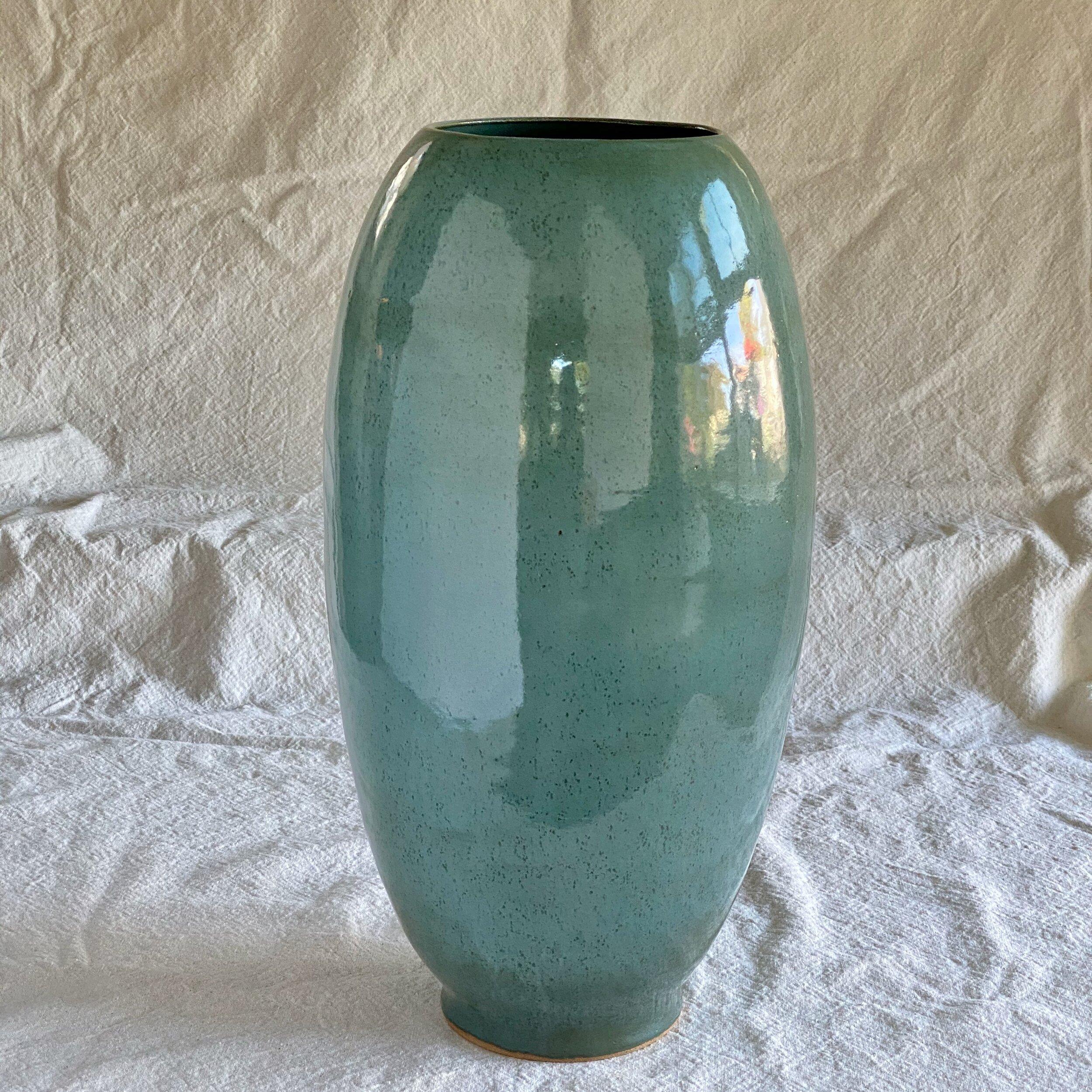 American Tourmaline #13 Ceramic Vessel by Thom Lussier For Sale
