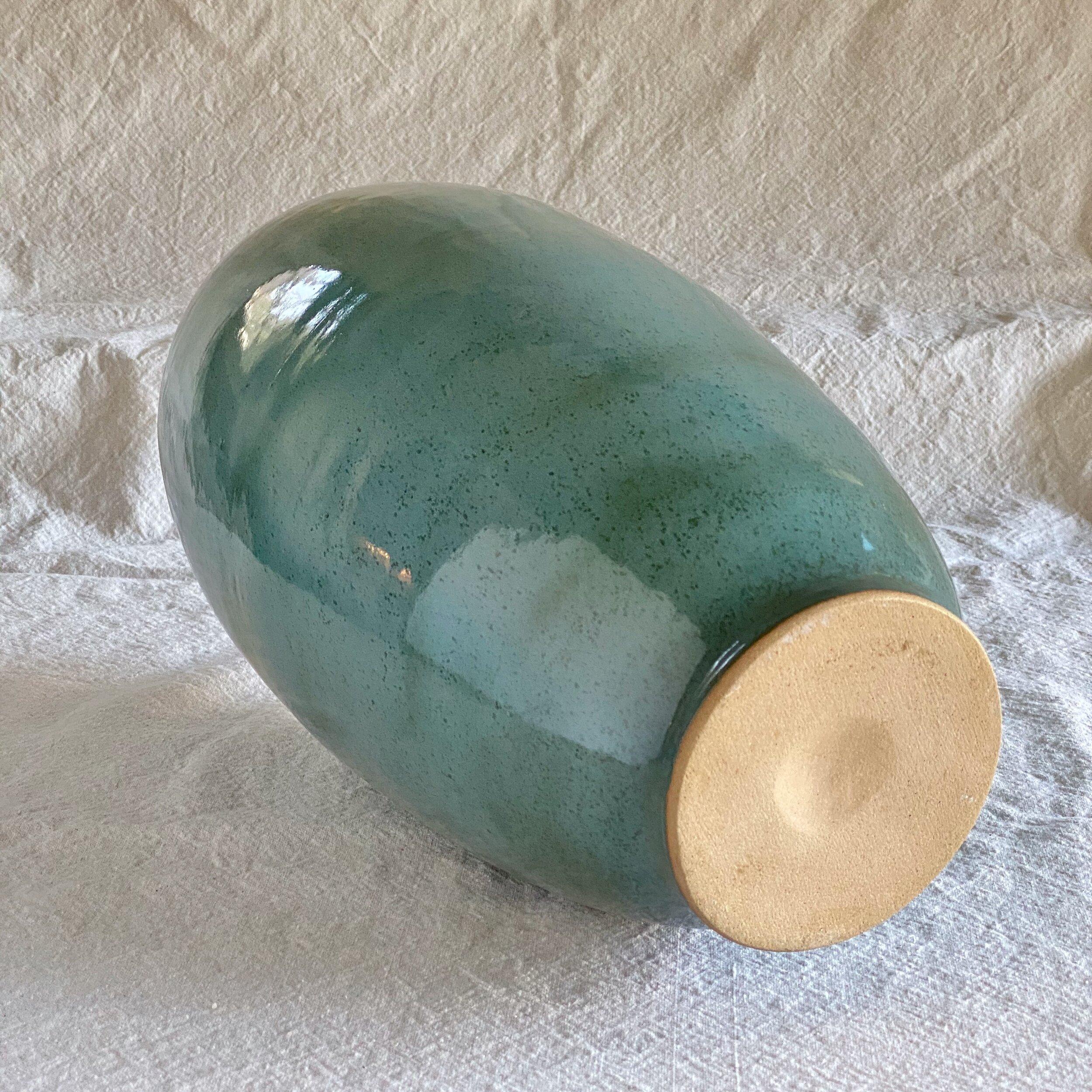 Contemporary Tourmaline #13 Ceramic Vessel by Thom Lussier For Sale