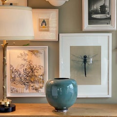 Keramisches Gefäß mit Turmalin #15 von Thom Lussier