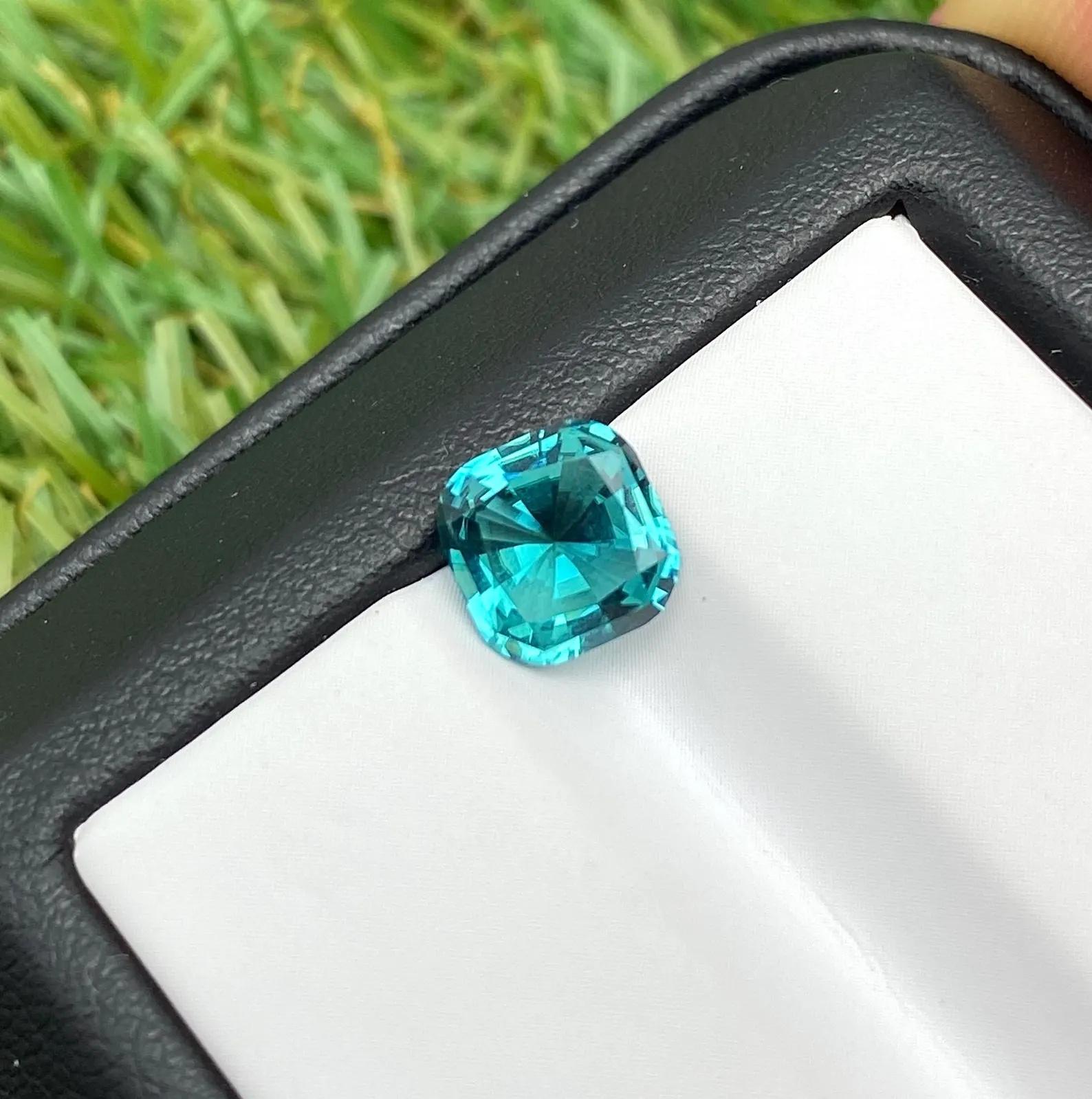 Cushion Cut Tourmaline 1.59Ct natural Loose gemstone, Cushion cut, Origin Nigeria For Sale