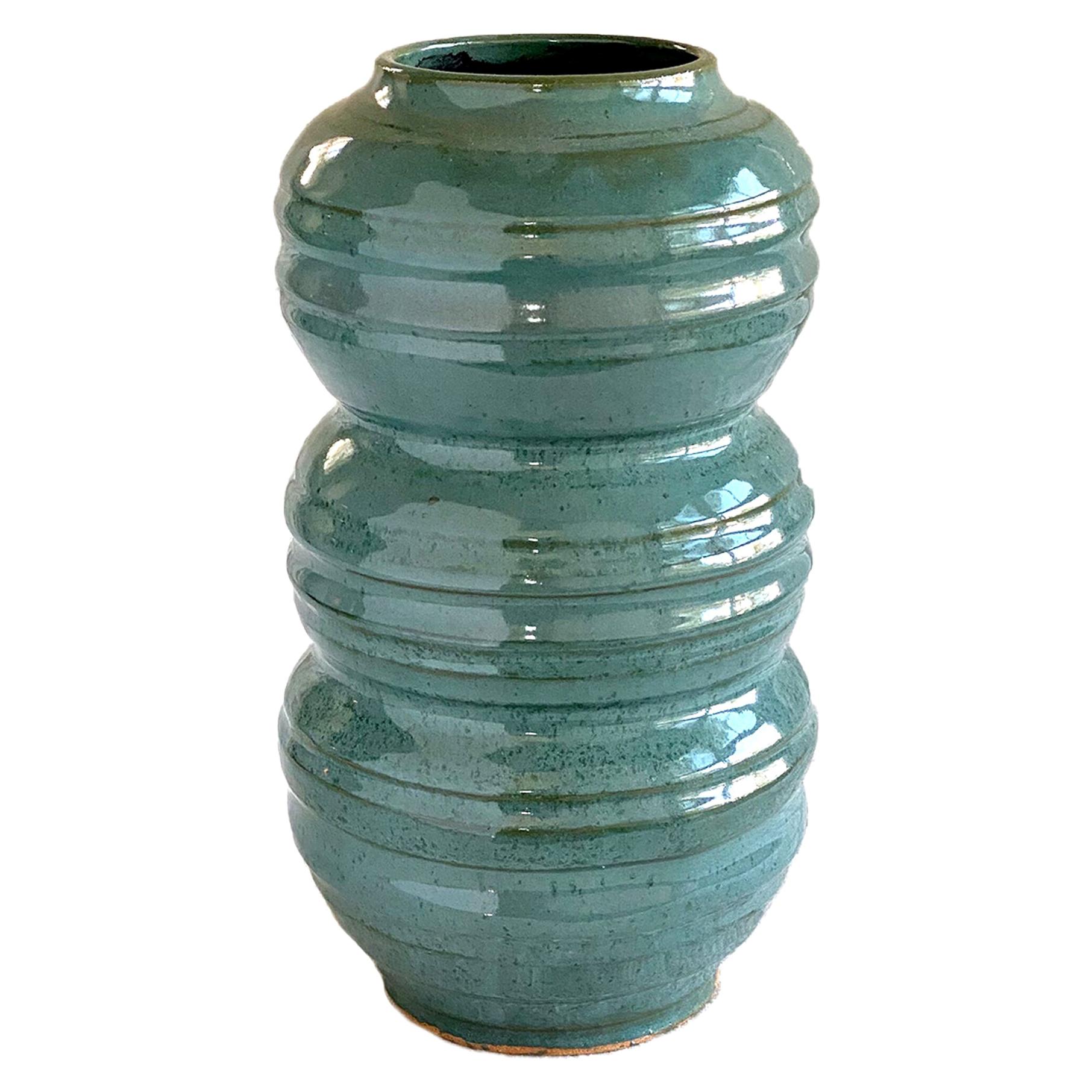 Tourmaline #6 Ceramic Vessel by Thom Lussier For Sale