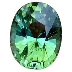Tourmaline 6.08 Ct., natural loose Gemstone, Oval cut, Nigeria , Certificate.