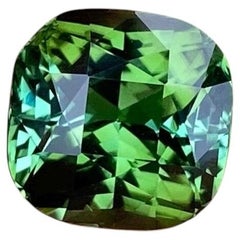 Tourmaline 6.18 Ct., natural loose Gemstone, Cushion cut, Nigeria , Certificate!