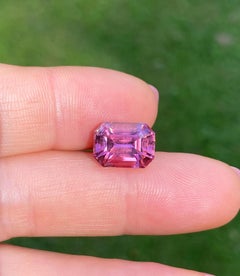 Tourmaline 7.17Ct natural gemstone, Octagon cut, Nigeria, GFCO Certificate.