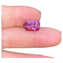Turmalin 7.17Ct natürlicher Edelstein, Octagon-Schliff, Nigeria, GFCO Zertifikat.