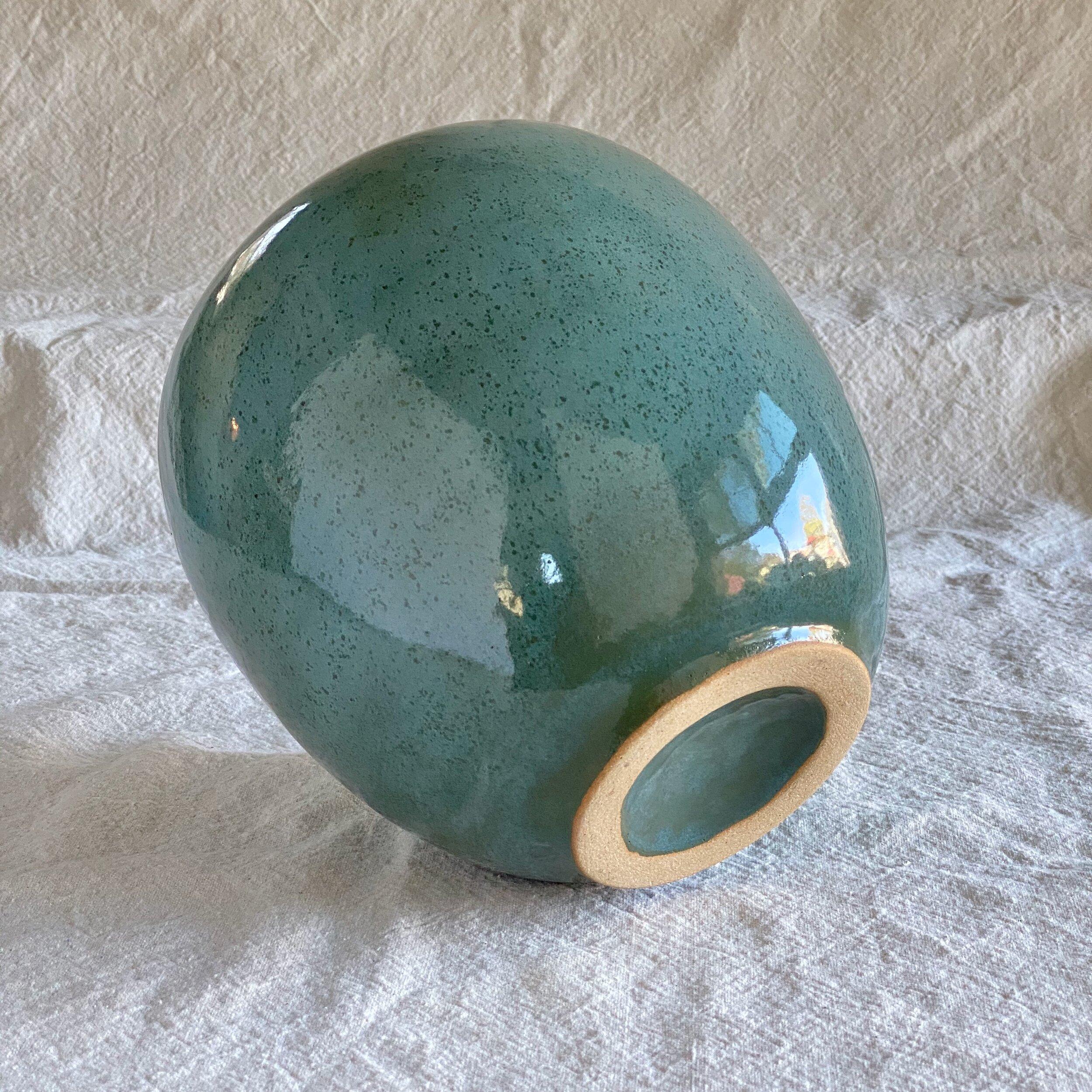 American Tourmaline #8 Ceramic Vessel by Thom Lussier For Sale