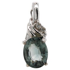 Tourmaline and Diamond Enhancer Pendant