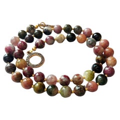 Tourmaline Beaded Necklace