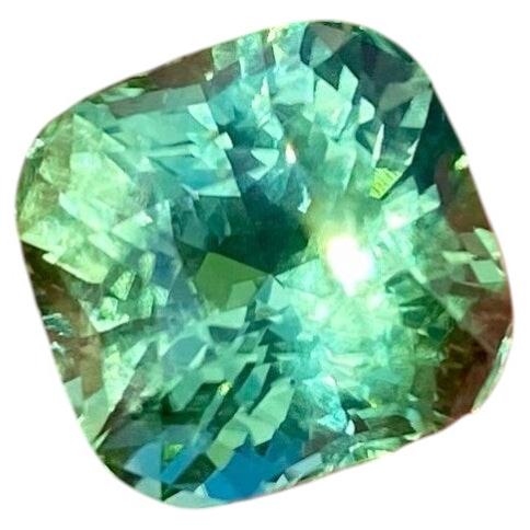 Tourmaline Natural Loose gemstone 6.59 ct., Cushion cut., Certificate. Origin Ni