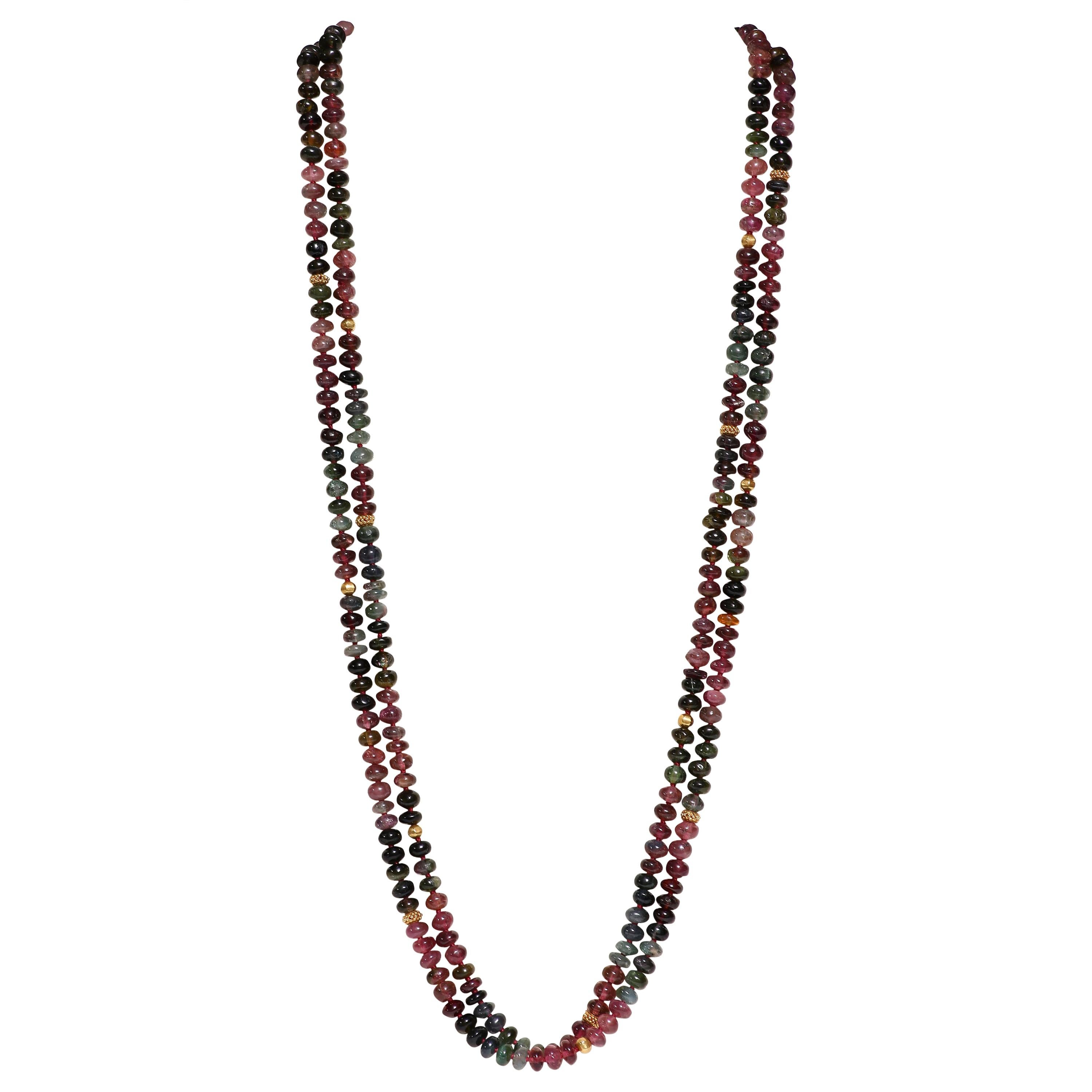 Tourmaline Necklace For Sale