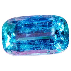 Turmalin Seltene Neon Blau Tiffany Blau Afghanistan 8,05 ct Investition Edelstein