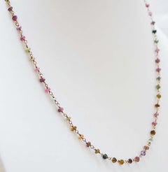 Tourmaline, Retrò Necklace.