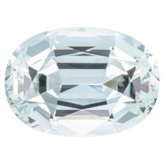 Bague en tourmaline ovale 13,92 carats, pierre précieuse non sertie Loupe Clean