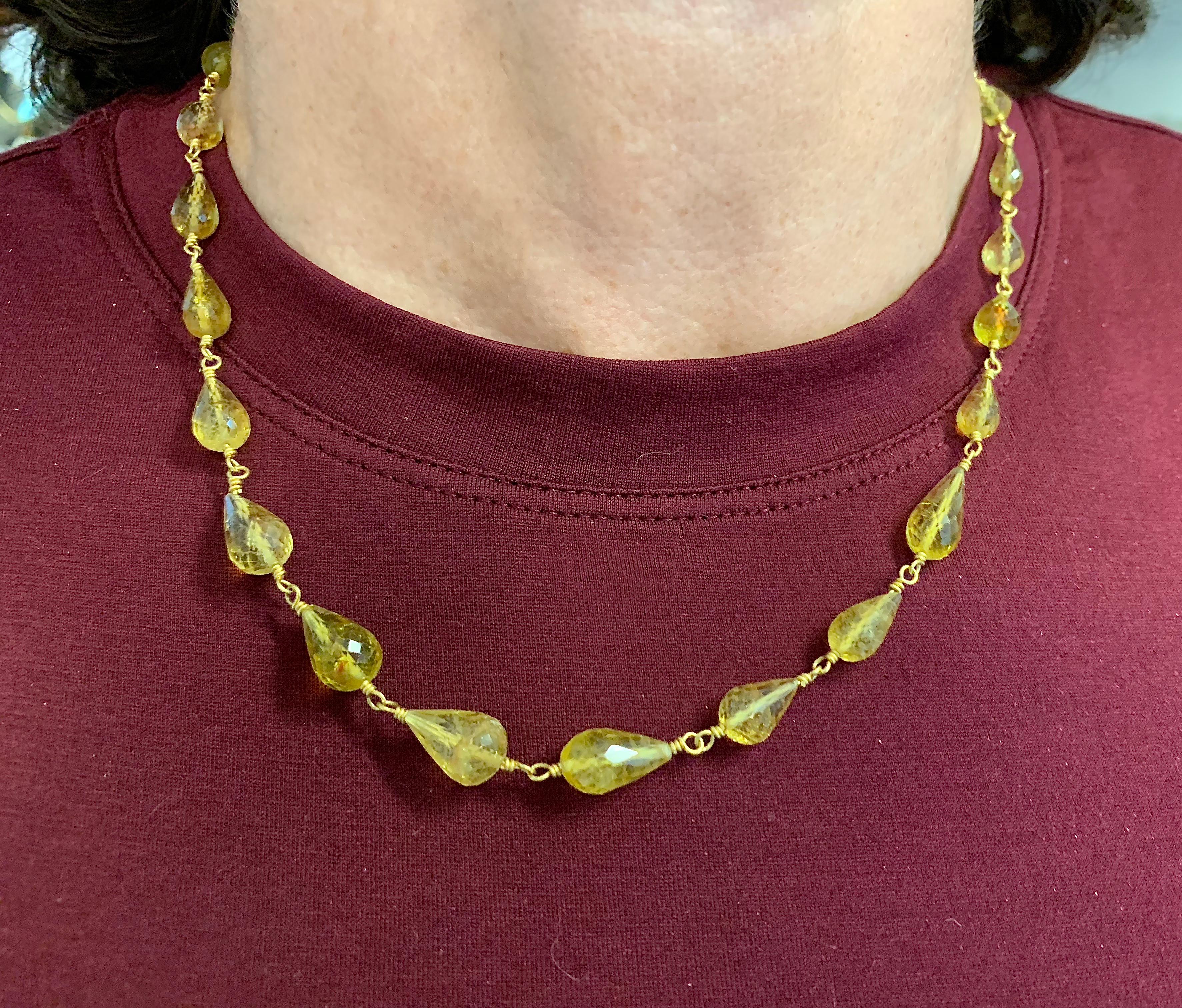 tourmaline necklace