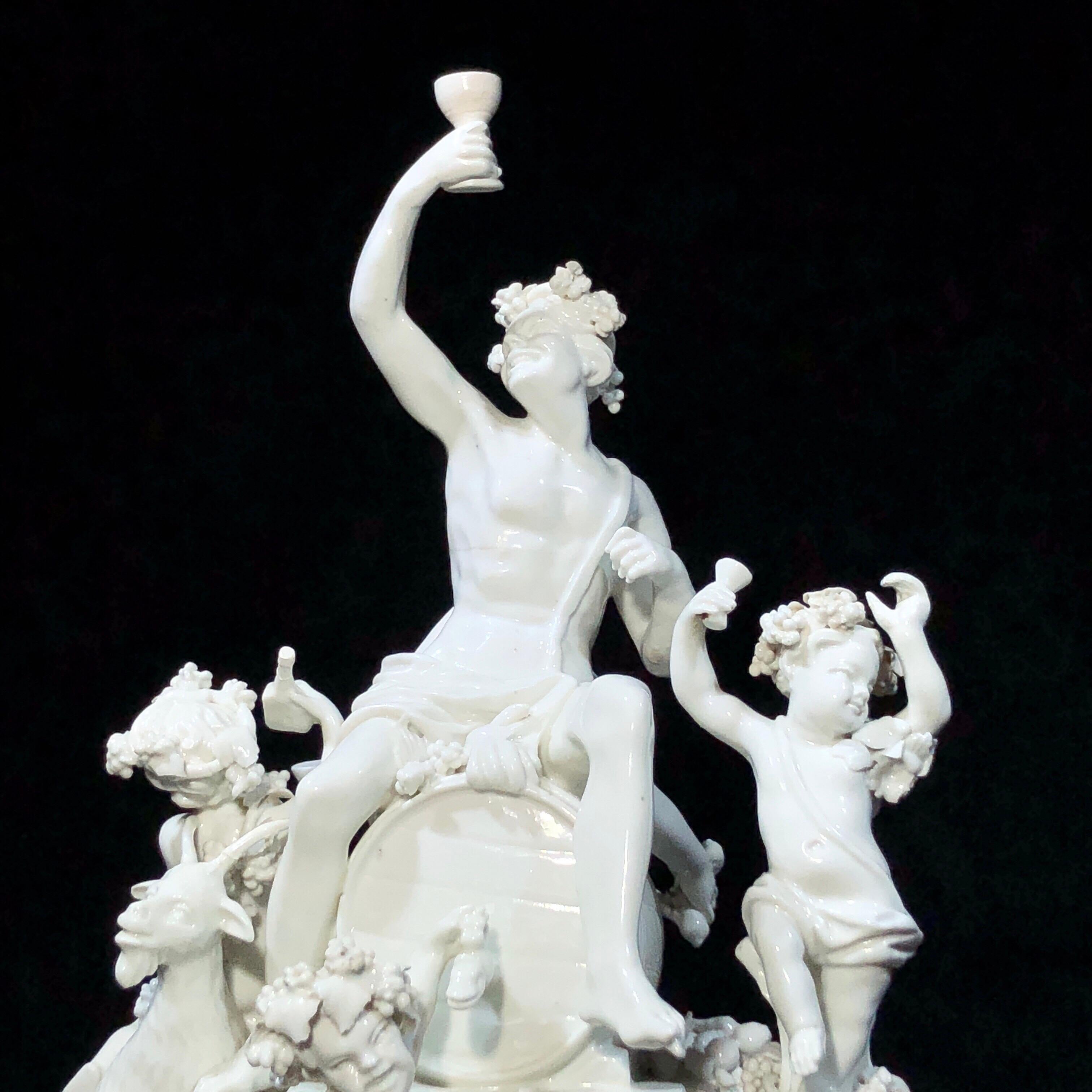 Tournai ‘Bacchus’ Figure Group, Multi-Figures and a Large Barrel, Tournai For Sale 2