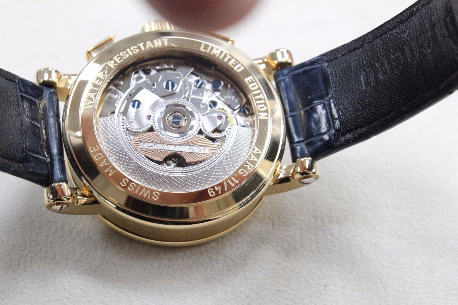 tourneau gold watch