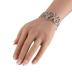 Bracciale Tous in oro bianco 18 carati con 3,25 carati di diamanti