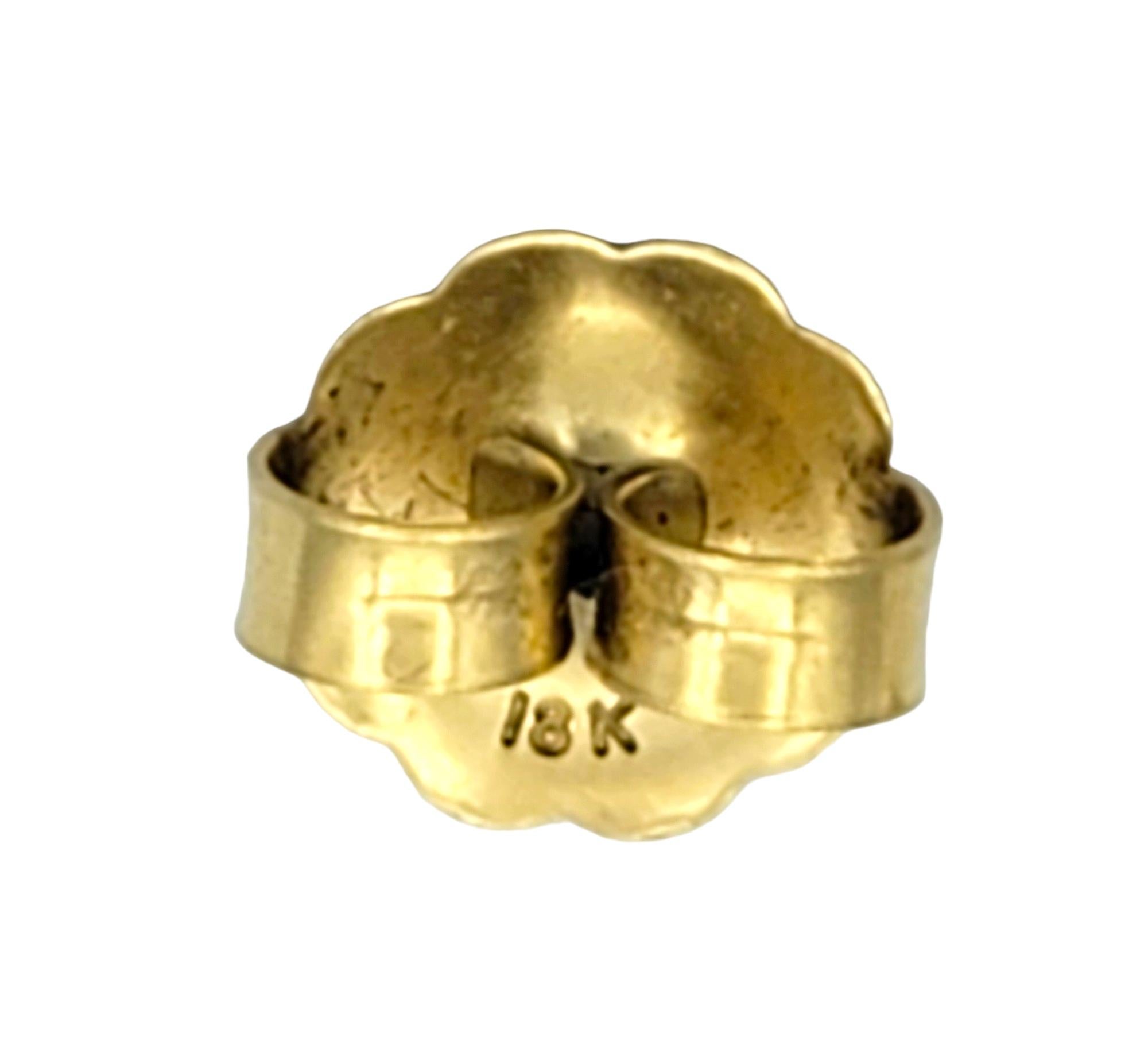 Donna Tous Orecchini a buco con catena geometrica in oro giallo 18 carati lucido in vendita