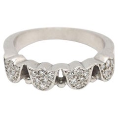 TOUS TULIP ring in gold and diamonds
