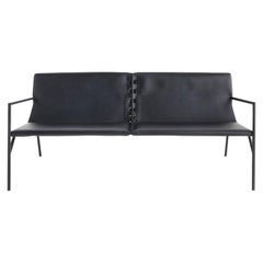 Tout Le Jour Black Sofa by Marc Thorpe