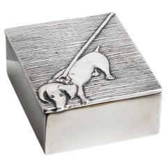 “Tout ou Rien” (“All or Nothing”) by Line Vautrin, silvered bronze box.