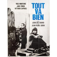 Tout va bien 1972 French Grande Film Poster