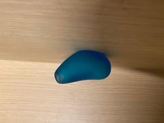 Jarrón Cocoon "Toute Petite Étrangeté" de Philippe Starck para Daum, Francia, años 80