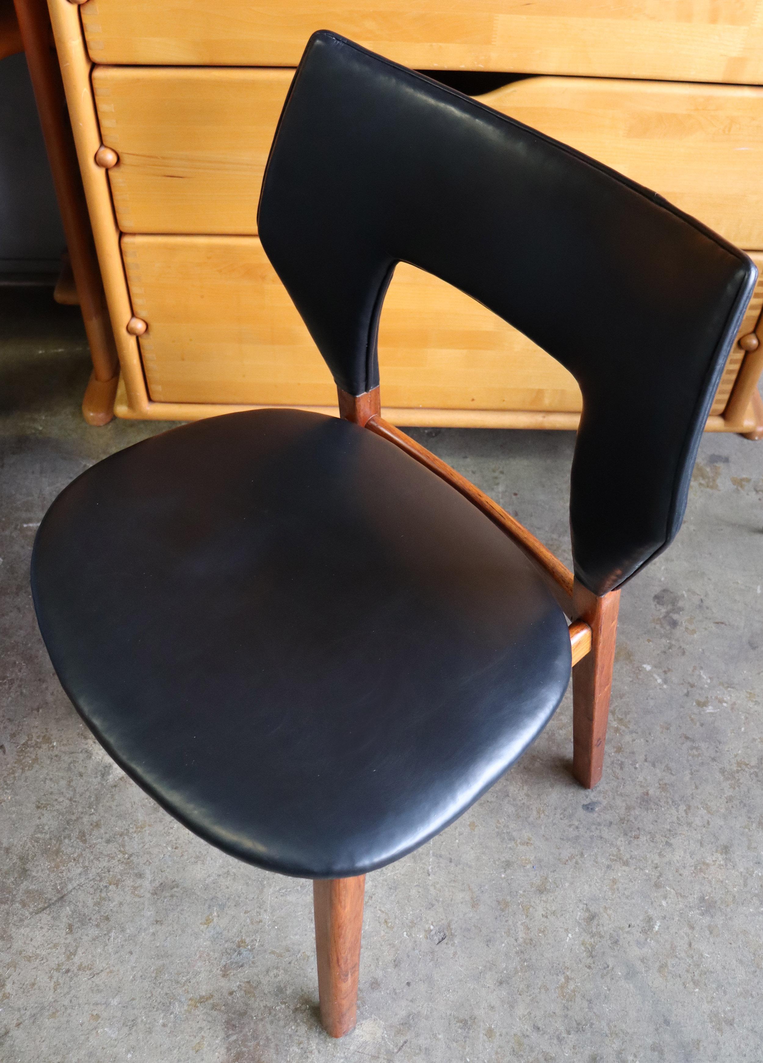 Tove & Edvard Kindt-Larsen Rosewood Chair for Thorald Madsens 4