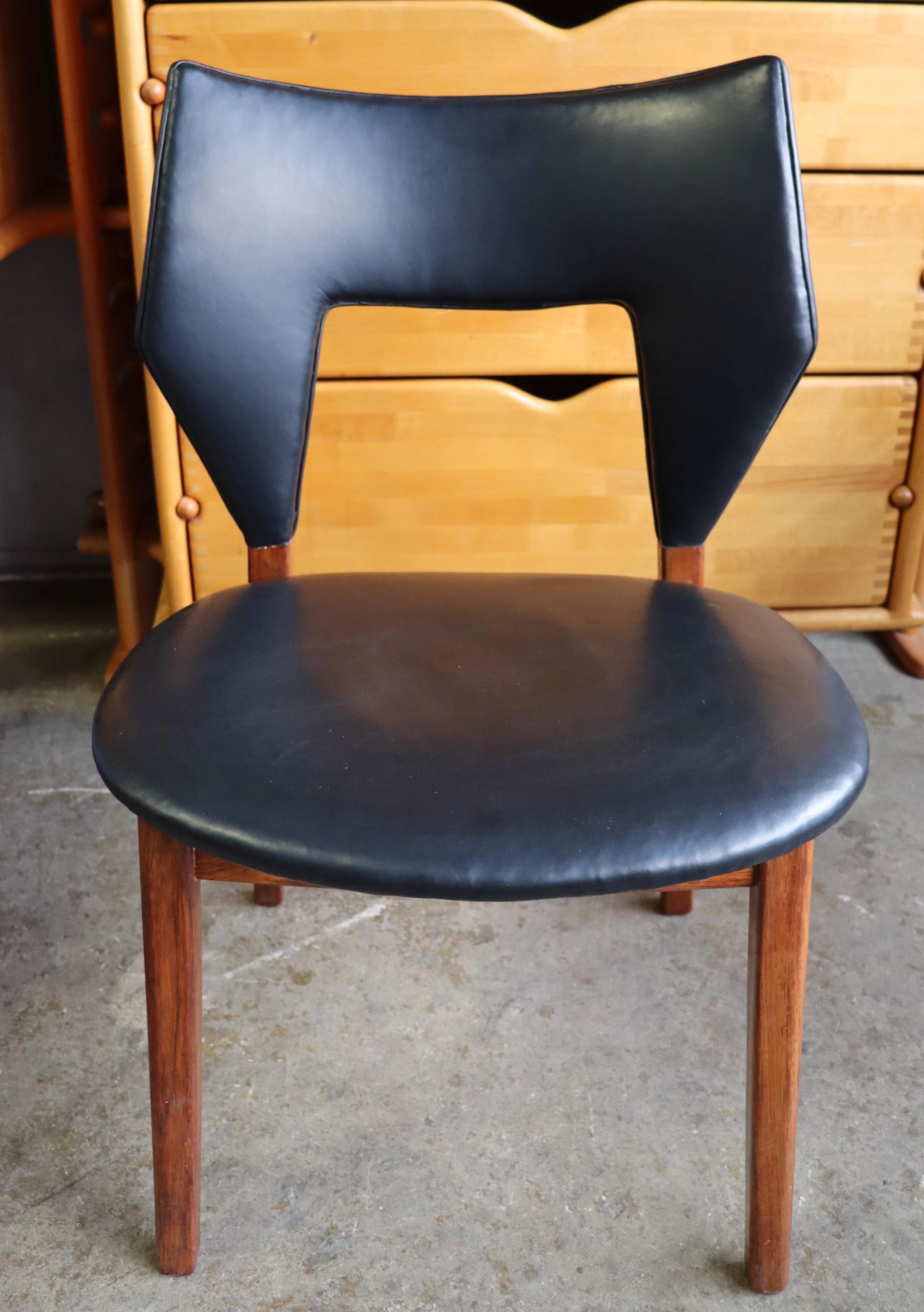 Tove & Edvard Kindt-Larsen Rosewood Chair for Thorald Madsens 2