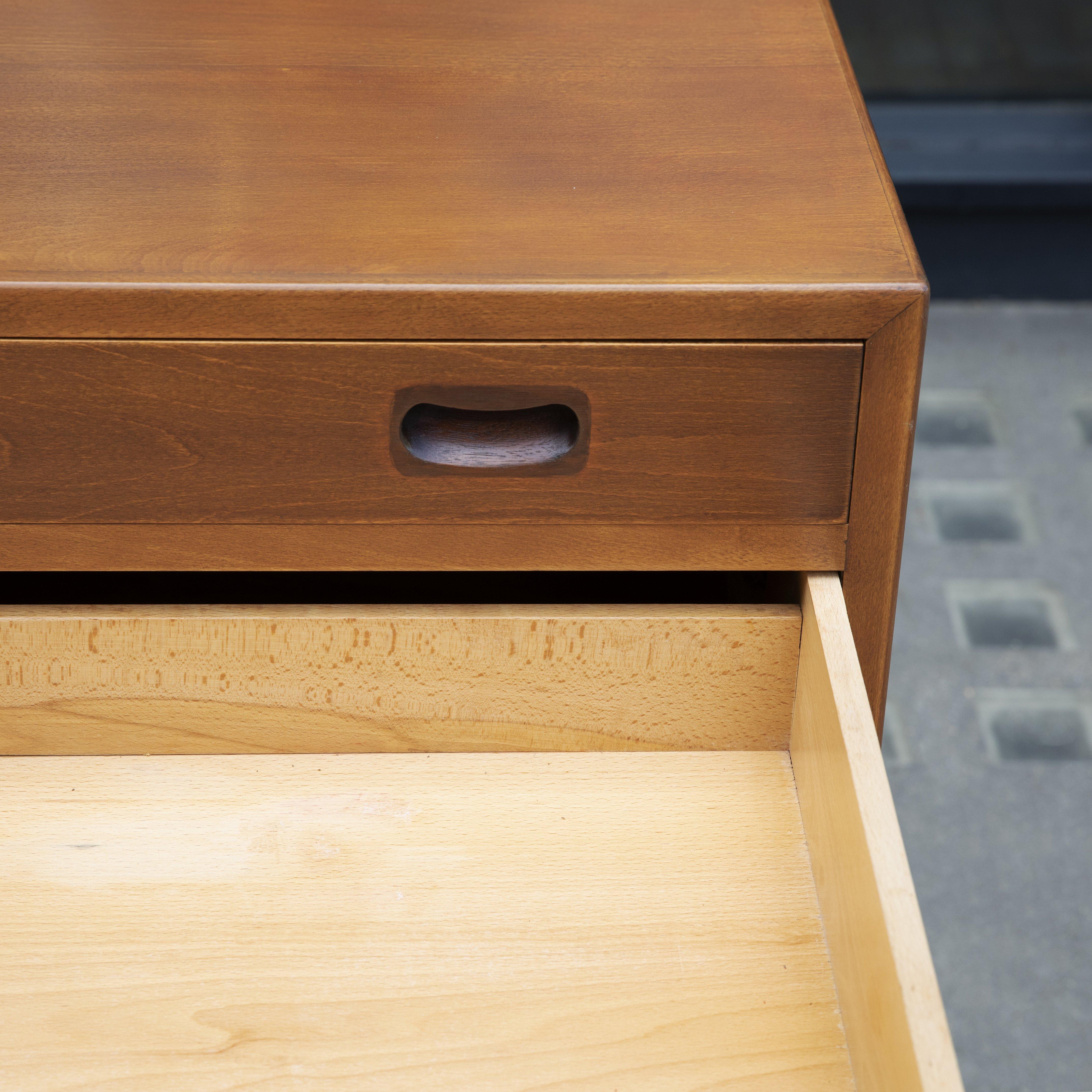 Tove & Edvard Kindt-Larsen Elegant Beech Chest of Drawers In Excellent Condition In London, GB