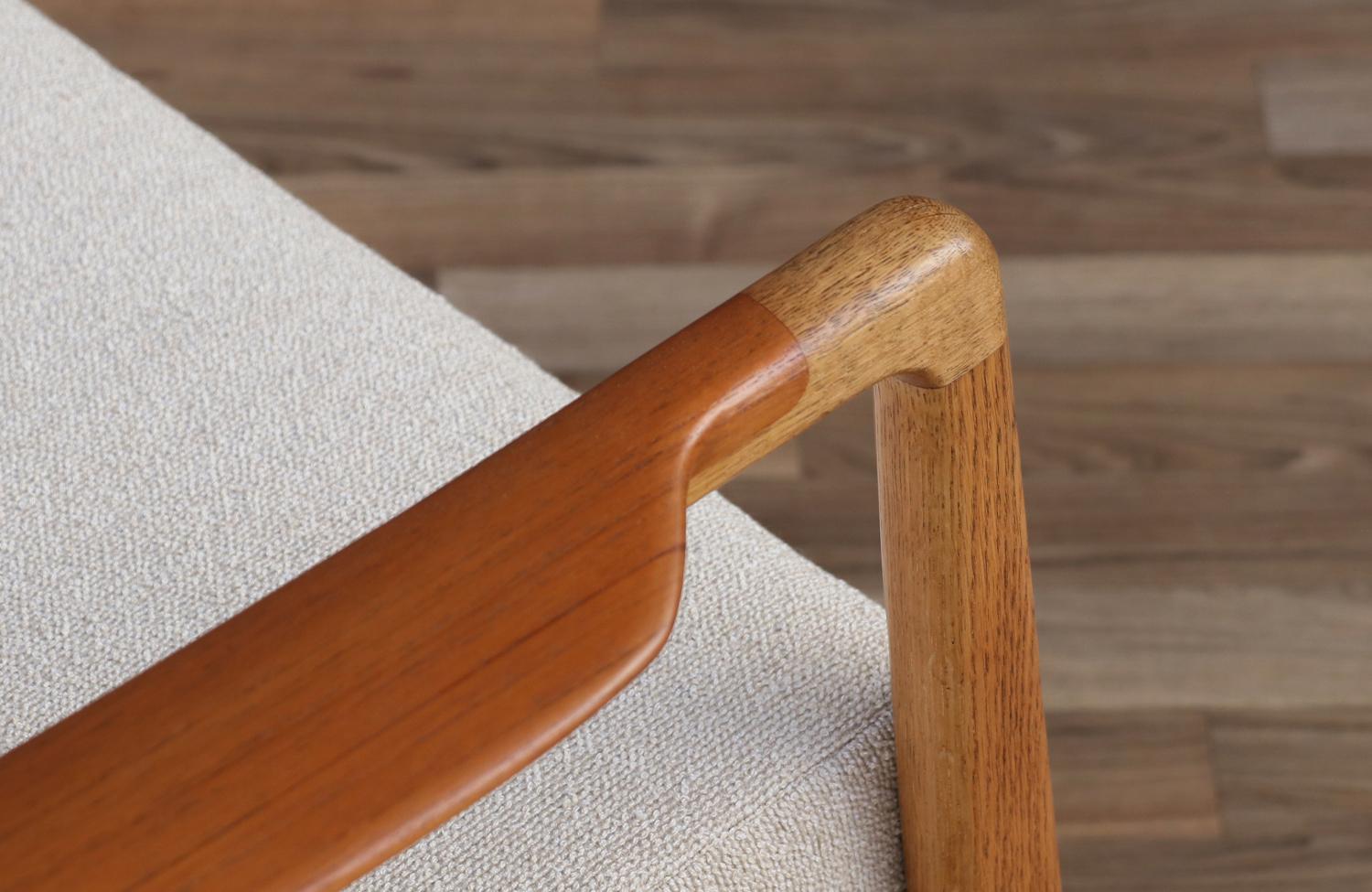 Expertly Restored - Tove & Edvard Kindt-Larsen Model-117 Lounge Chair For Sale 4
