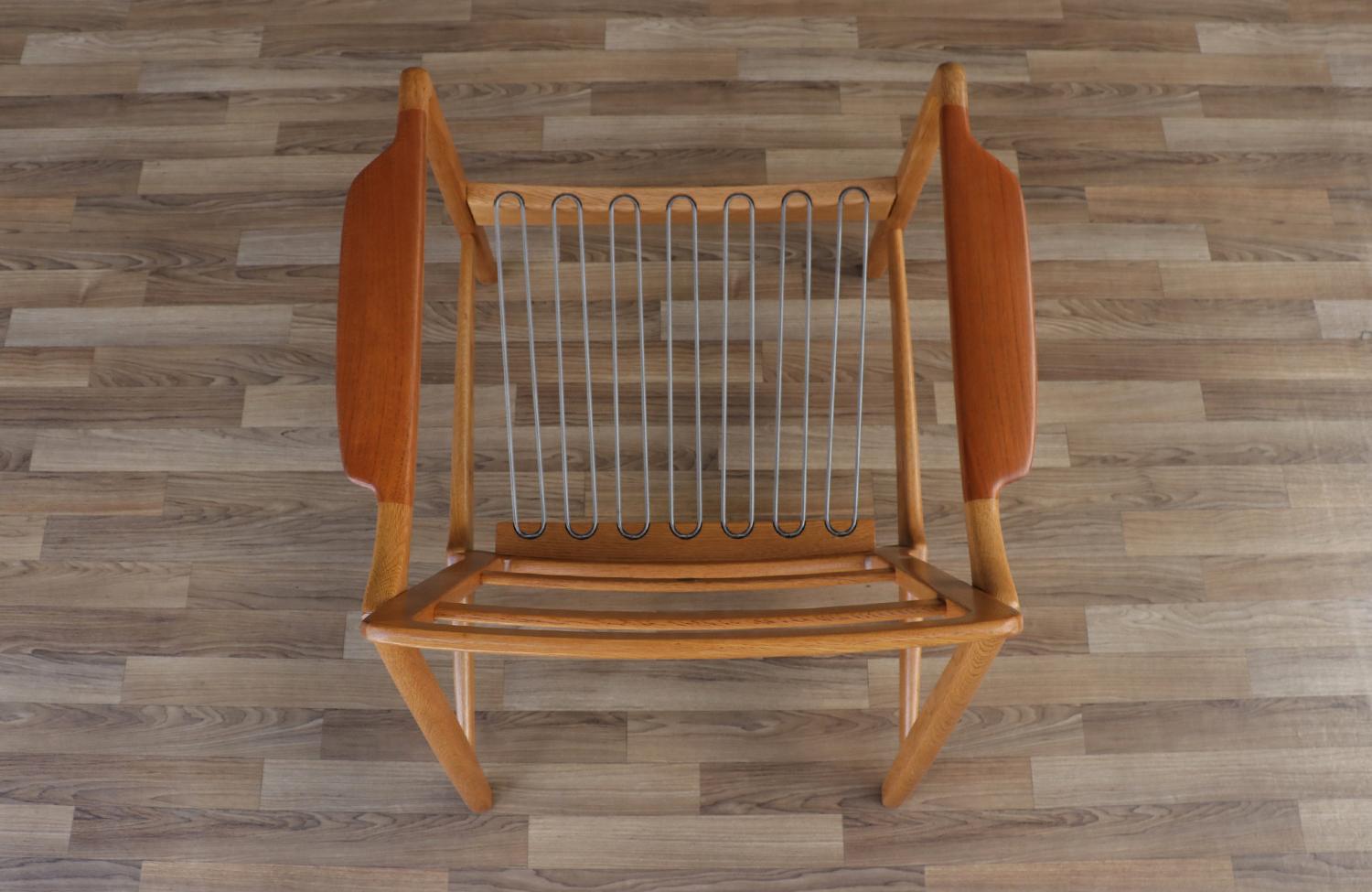 Expertly Restored - Tove & Edvard Kindt-Larsen Model-117 Lounge Chair For Sale 6