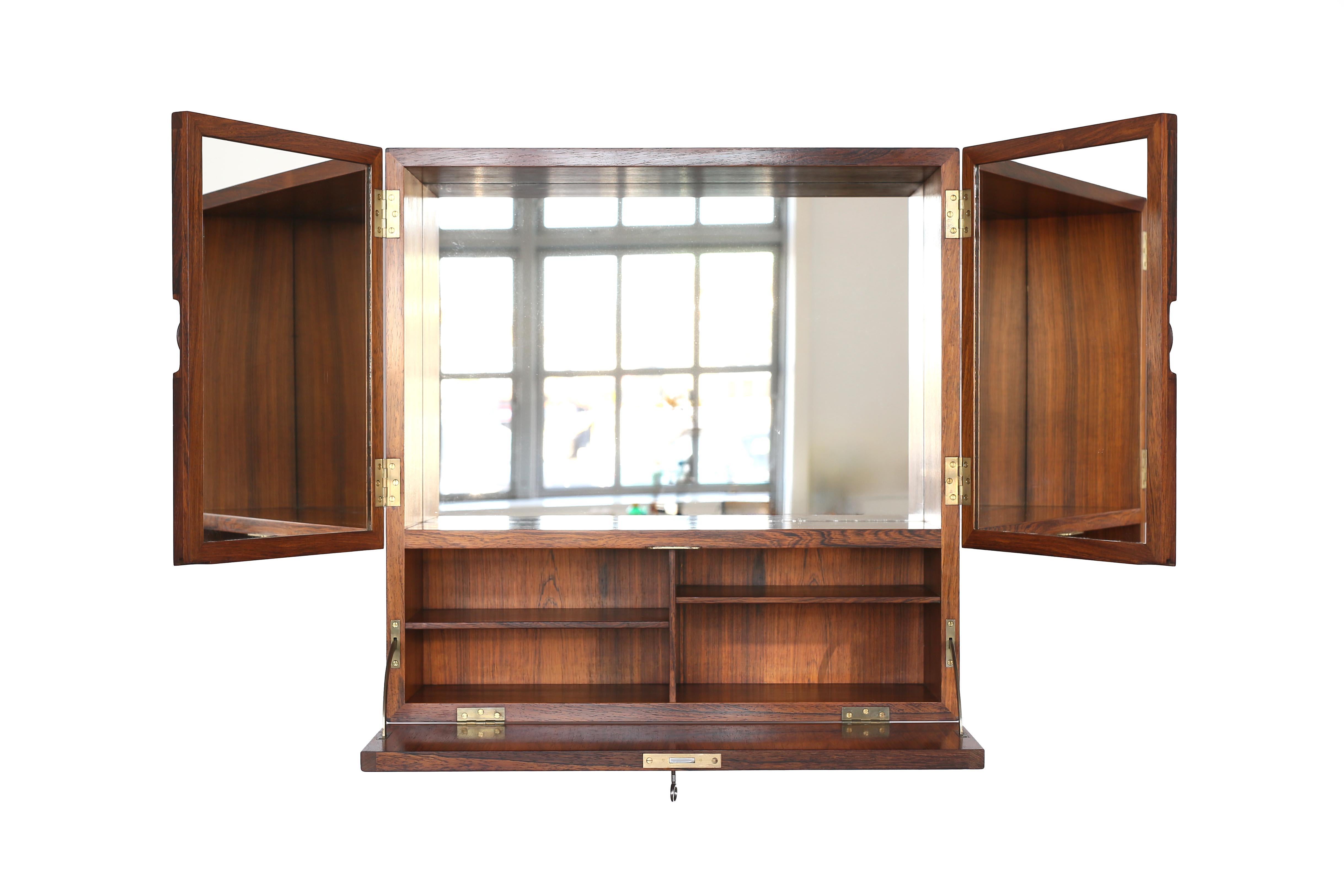 20th Century Tove & Edvard Kindt-Larsen 'Young Lady Wanted' cabinet in Rosewood, 1941 For Sale