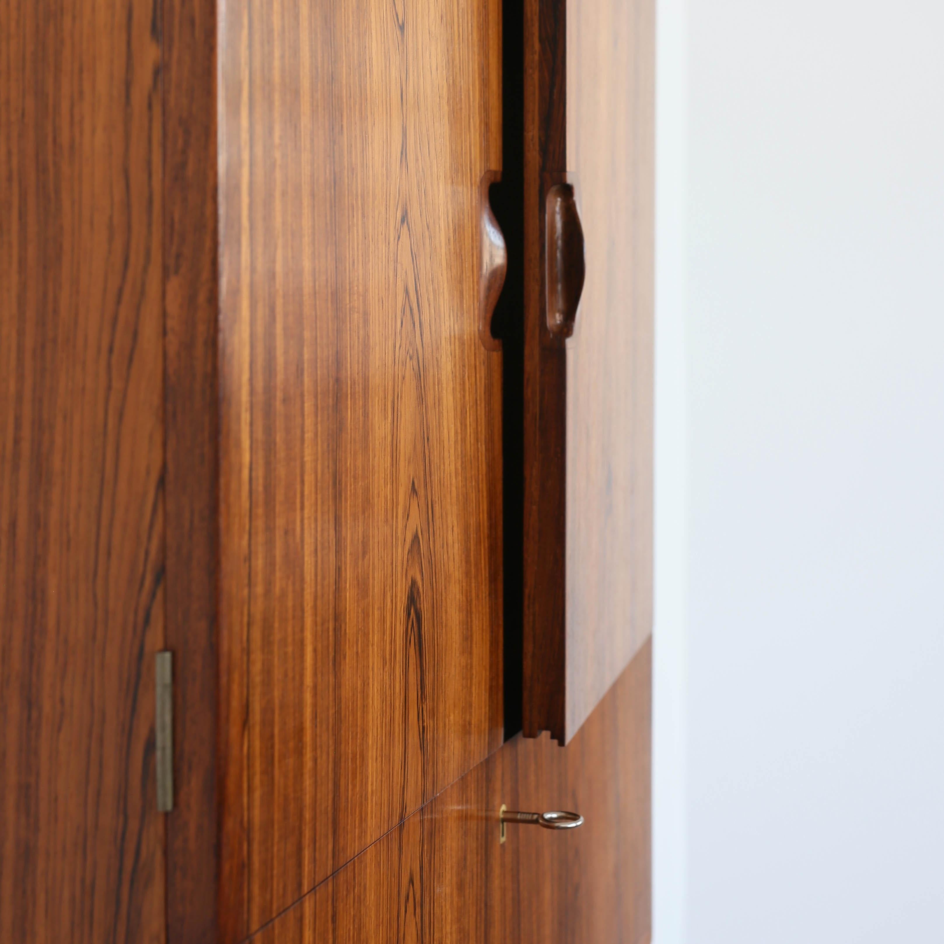 Brass Tove & Edvard Kindt-Larsen 'Young Lady Wanted' cabinet in Rosewood, 1941 For Sale
