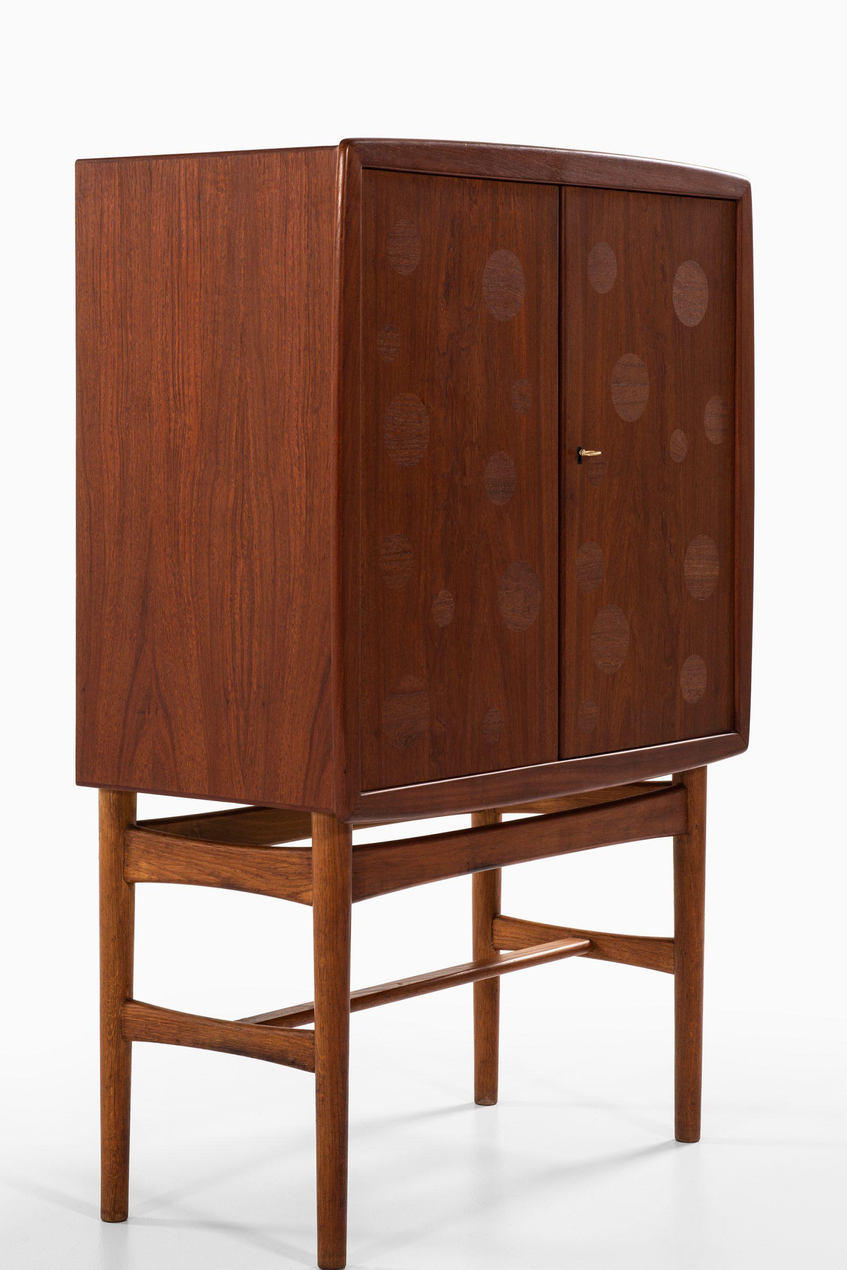 Danish Tove & Edward Kindt-Larsen Bar Cabinet Produced by Gustav Bertelsen in Denmark For Sale