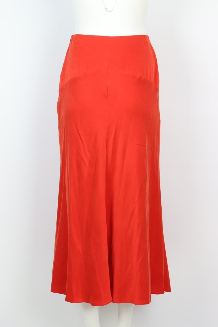 Tove Silk Midi Skirt Fr 36 Uk 8 In Excellent Condition In London, GB