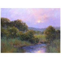 ‘Toward Evening in New England’ Oil Painting by Katherine Simmons