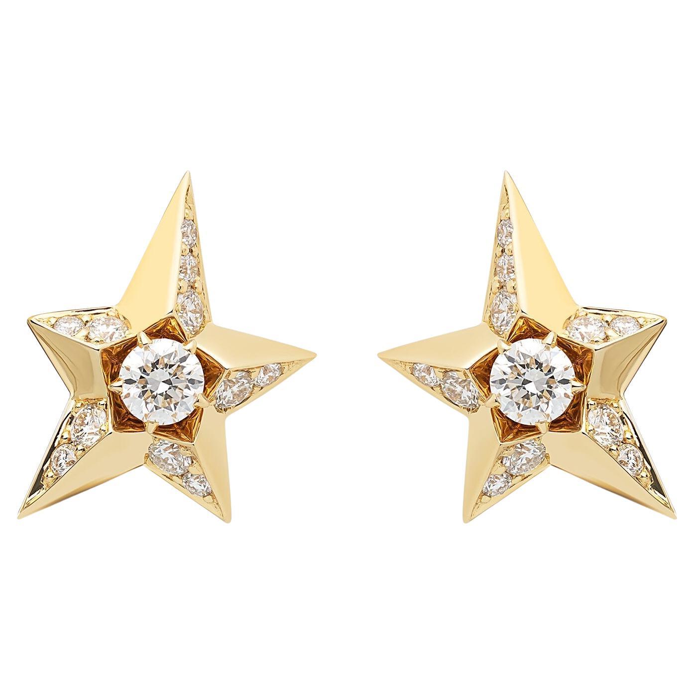 Towards the Stars Comet Earrings For Sale