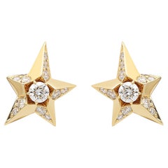 Towards the Stars Comet Earrings