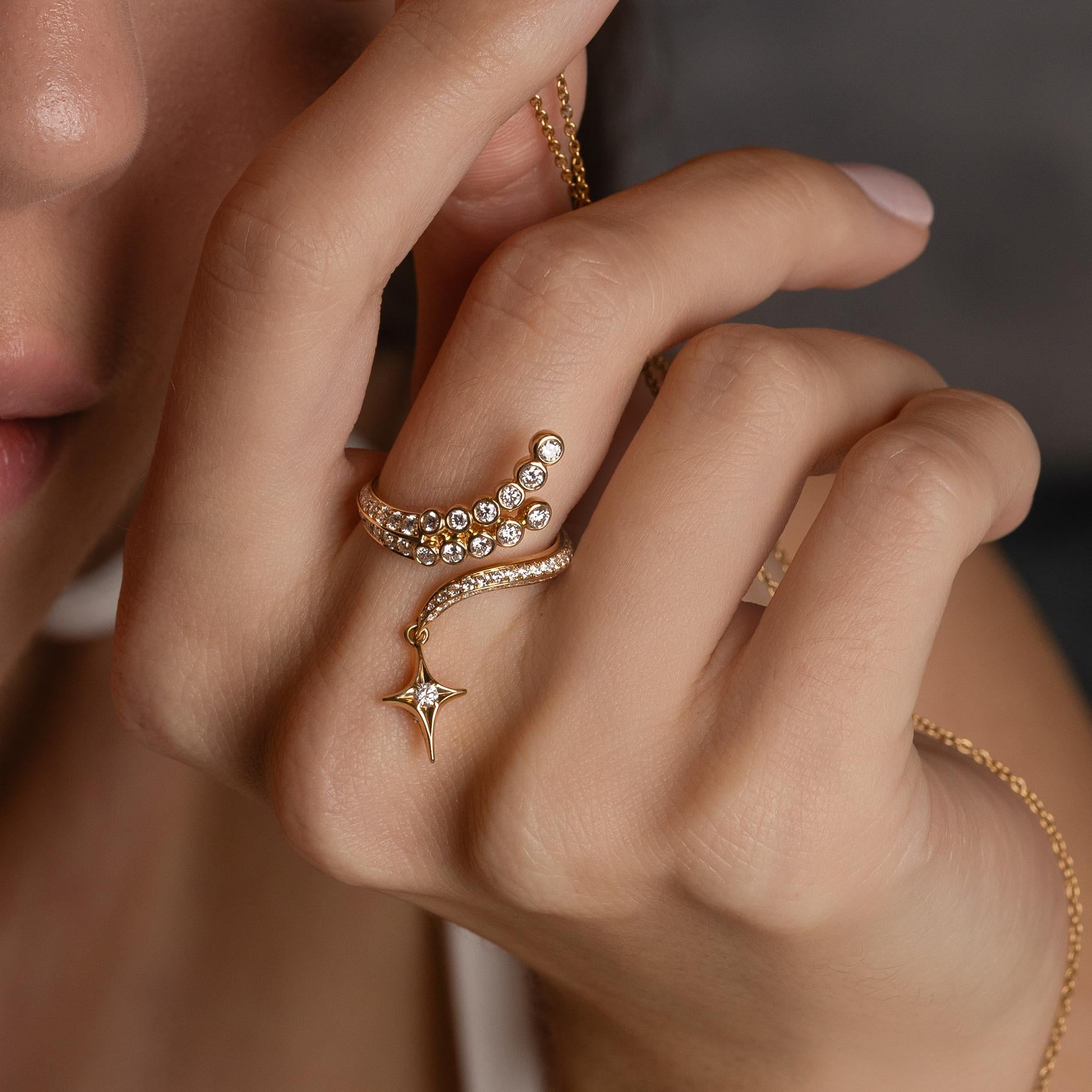 En vente :  Bague Towards the Stars Falling Star 4
