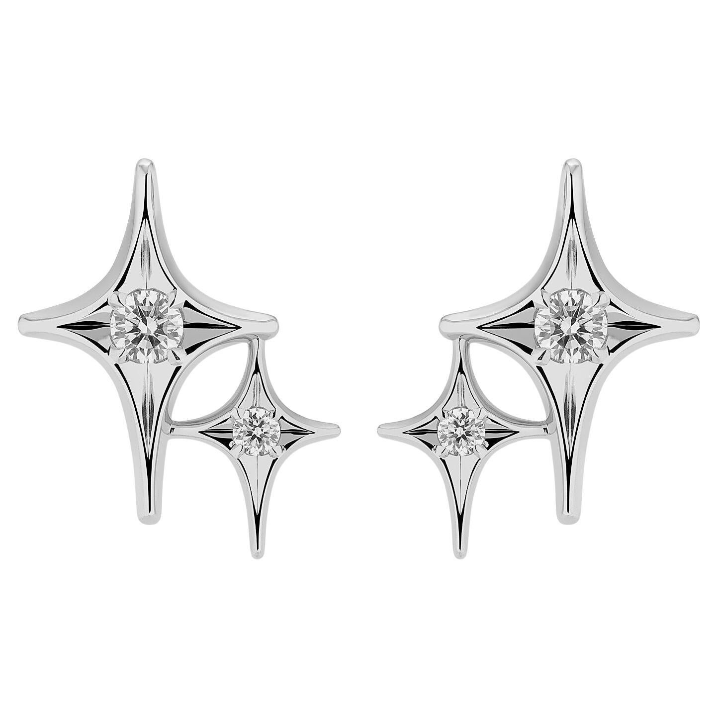 Towards the Stars Falling Stars Earrings