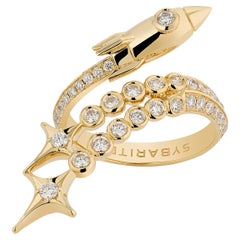 Towards the Stars Fly Me to the Moon Ring