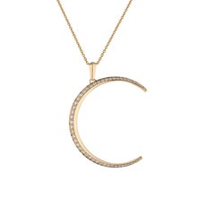 Towards the Stars Moon Pendant