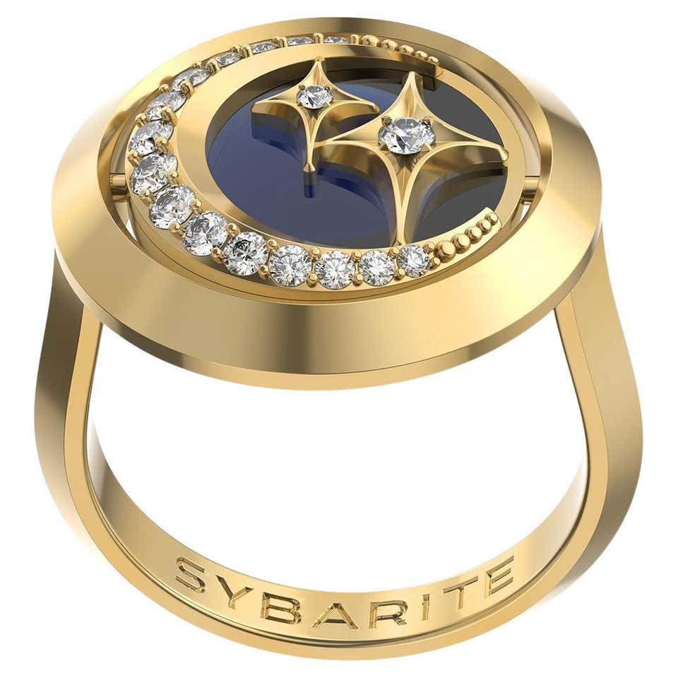 Customizable Towards the Stars Falling Star Ring For Sale at 1stDibs