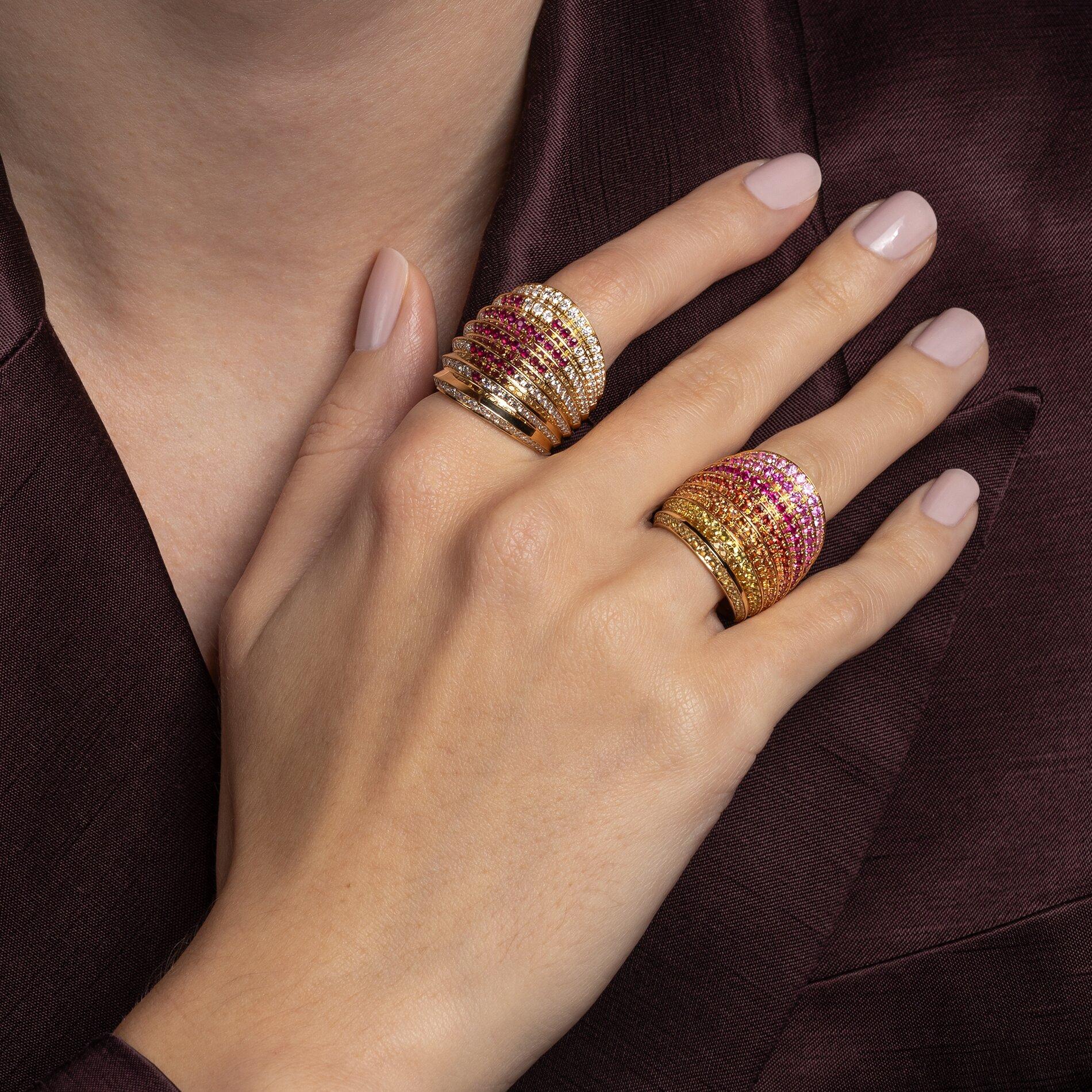 For Sale:  Towards the Stars Sunlight Heart Ring 4